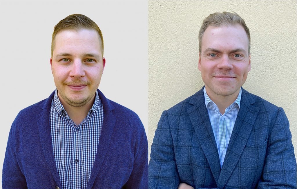 Lauri Lehtonen ja Samu Kallioinen.