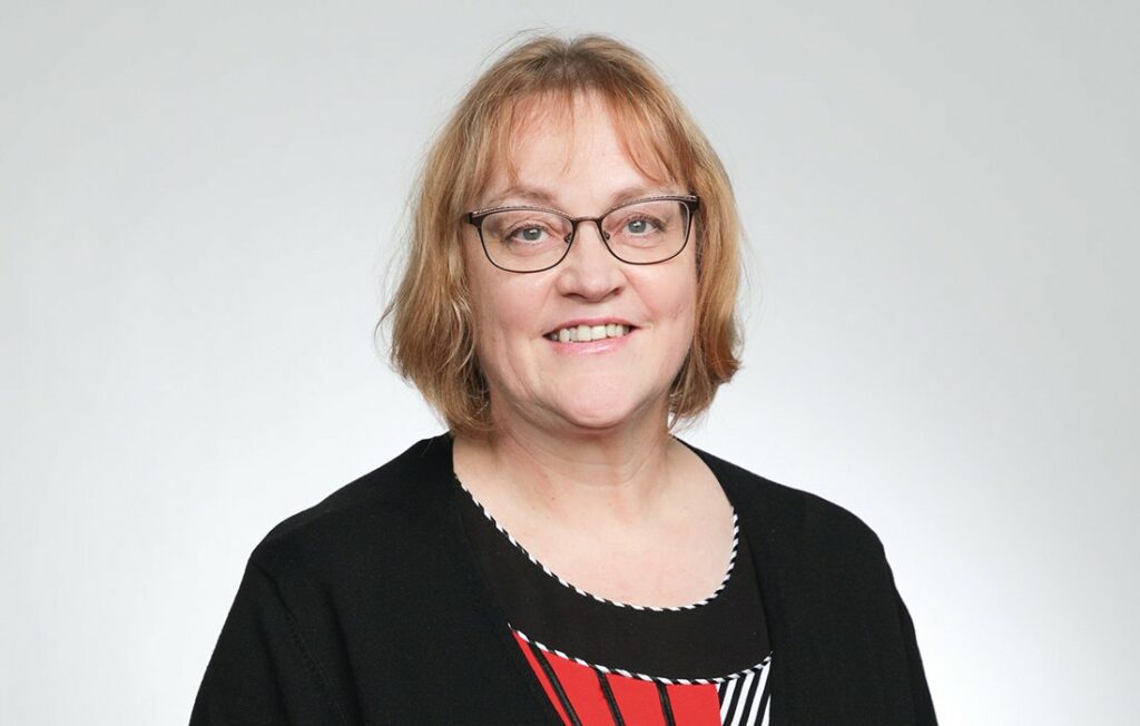 Patentti- ja rekisterihallituksen laadunvarmistustiimin vetäjä Riitta Ylipiha.